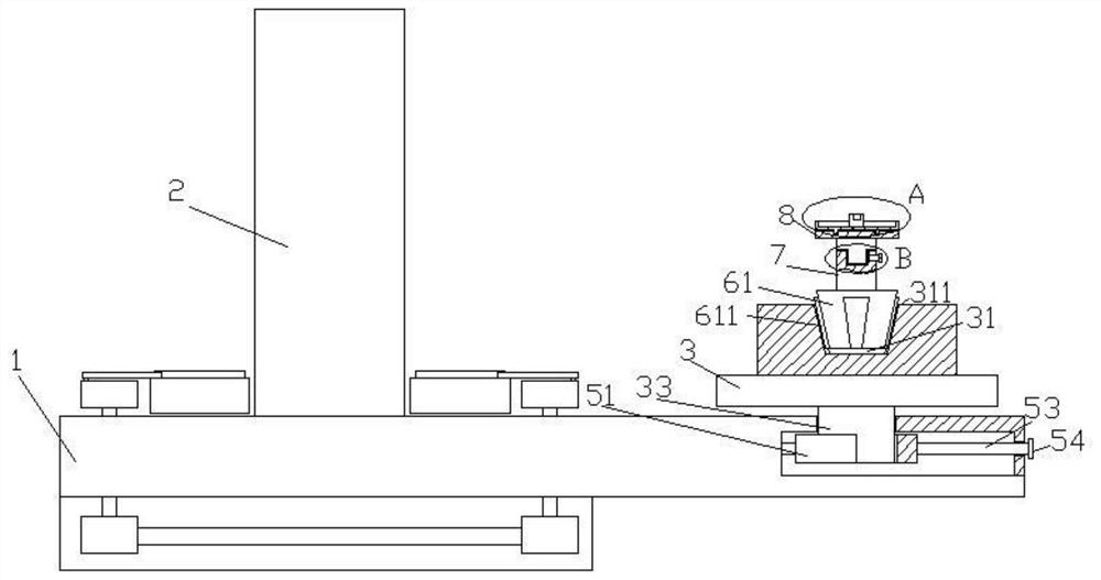 Tool setting device for machining center