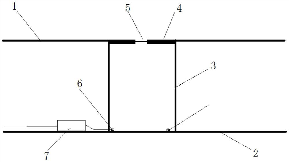 Disposal method and disposal cabin structure for dangerous goods on airplane