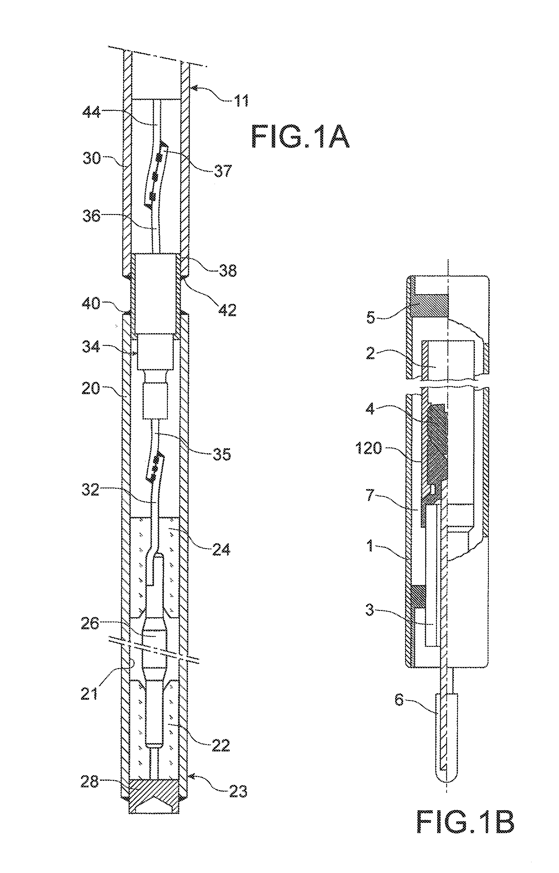 Device for online measurement of a flow of fast and epithermal neutrons