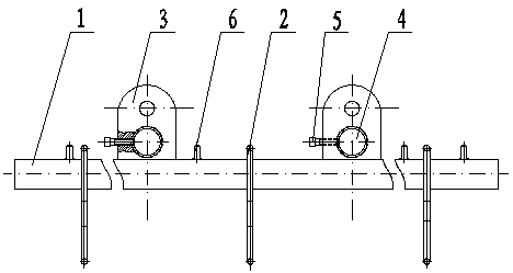 A serpentine tube panel lifting device