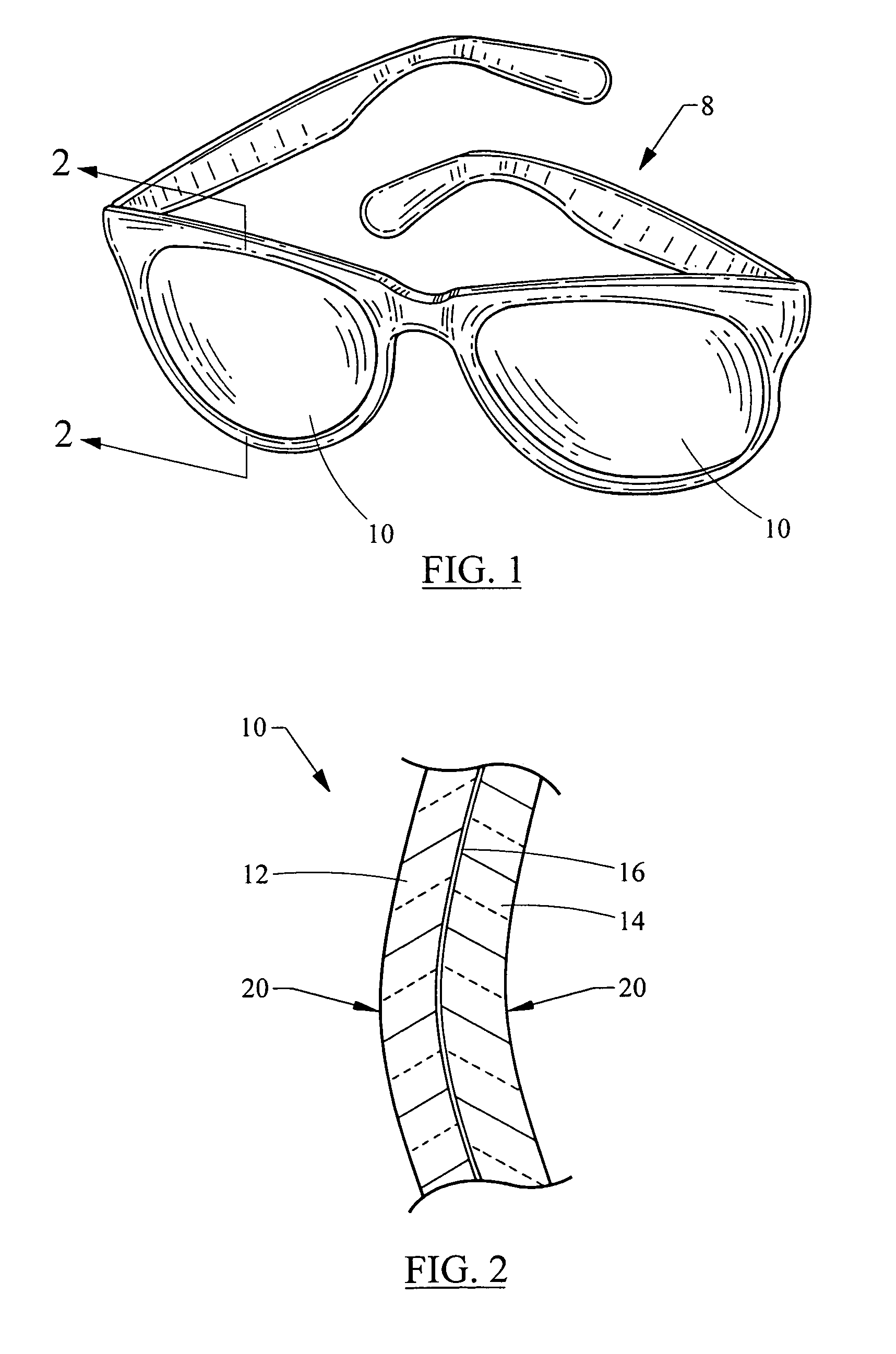 Lens system and method with antireflective coating