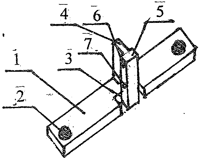 Lever linkage pull rod hook for small-bore deep well rescue