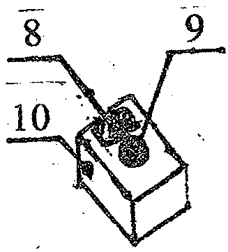 Lever linkage pull rod hook for small-bore deep well rescue