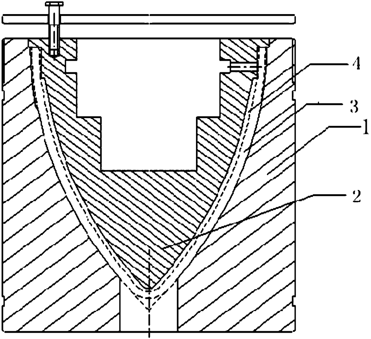 Preparation method of double-layer heat-insulating and wave-permeable composite structural member