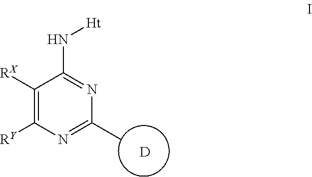 Aminopyrimidines useful as inhibitors of protein kinases