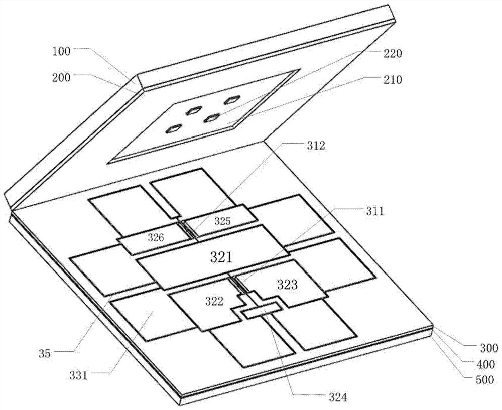 Resonant micro-pressure sensor and preparation method thereof