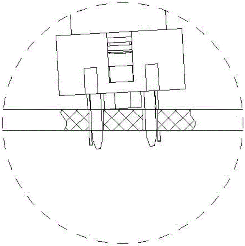 A fixing fixture and welding method for welding buttons on a button board