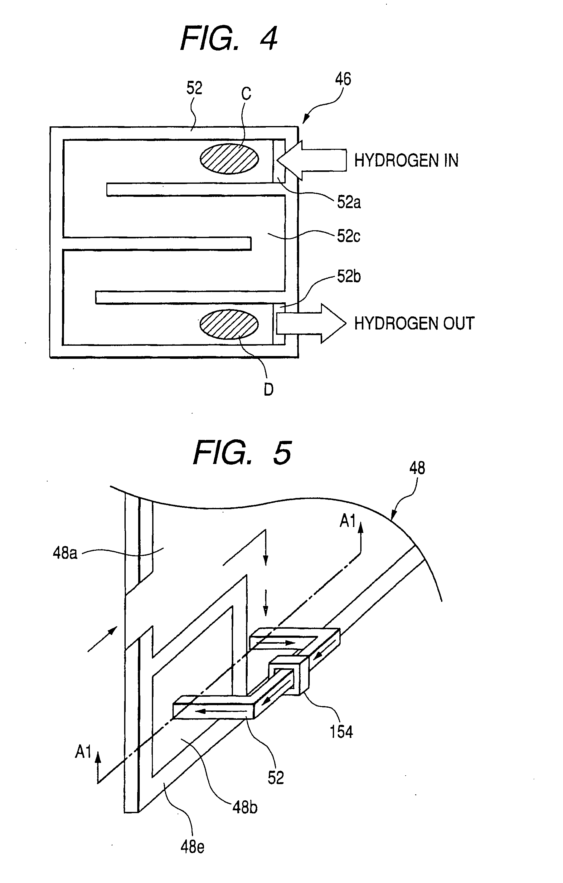 Fuel cell system, related method and current measuring device for fuel cell system