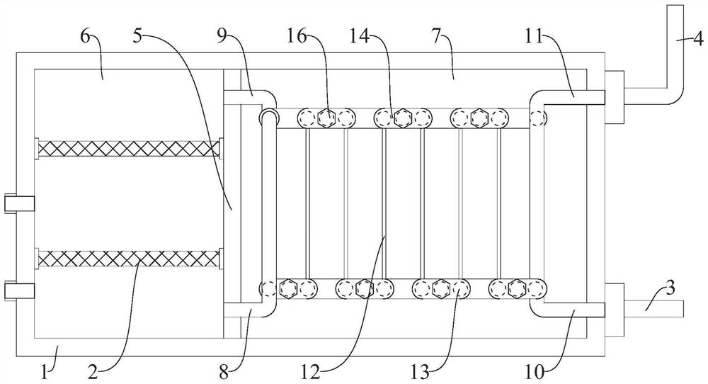 High-performance heat conduction catalytic furnace