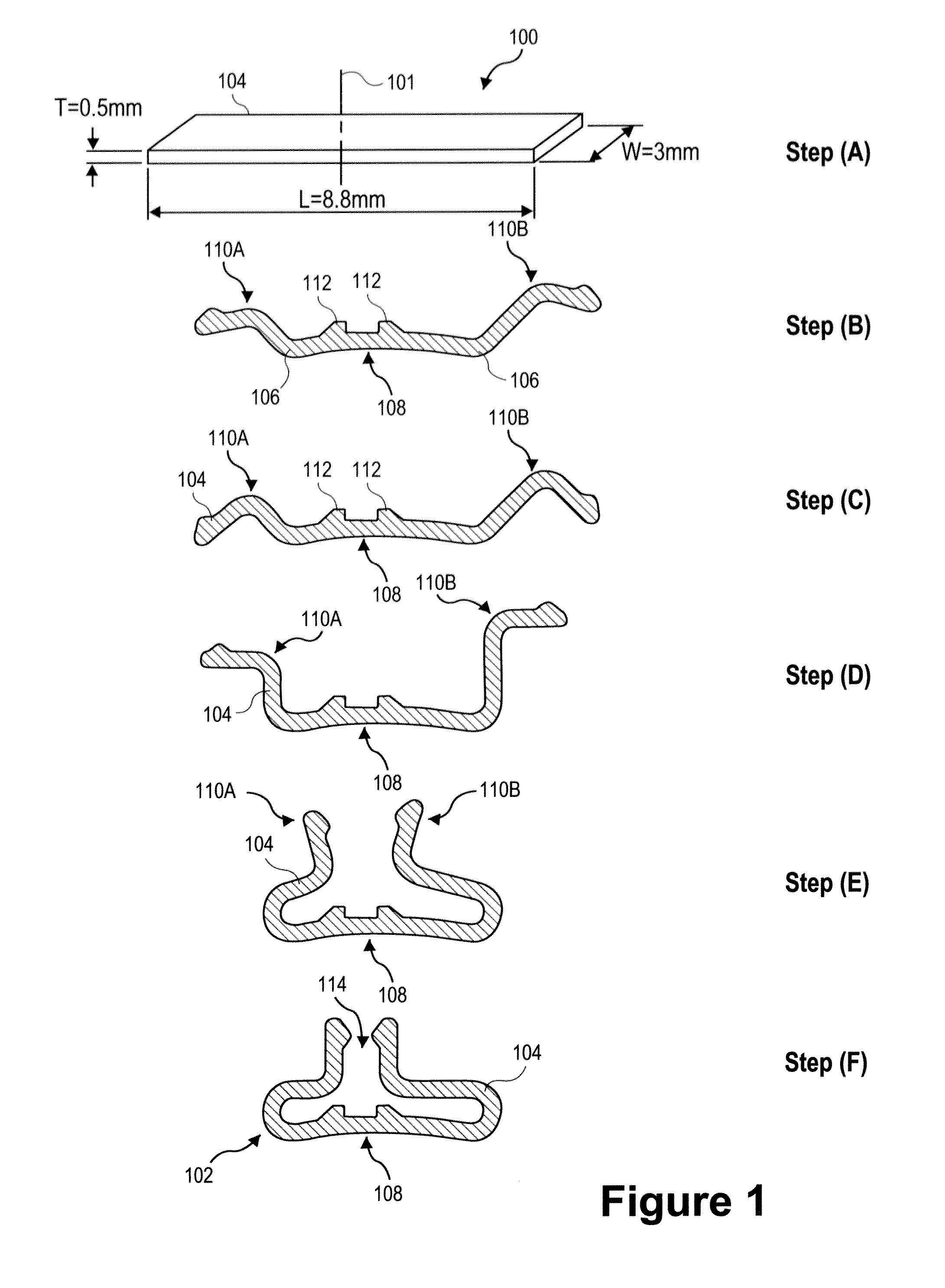 Method and apparatus for forming orthodontic brackets