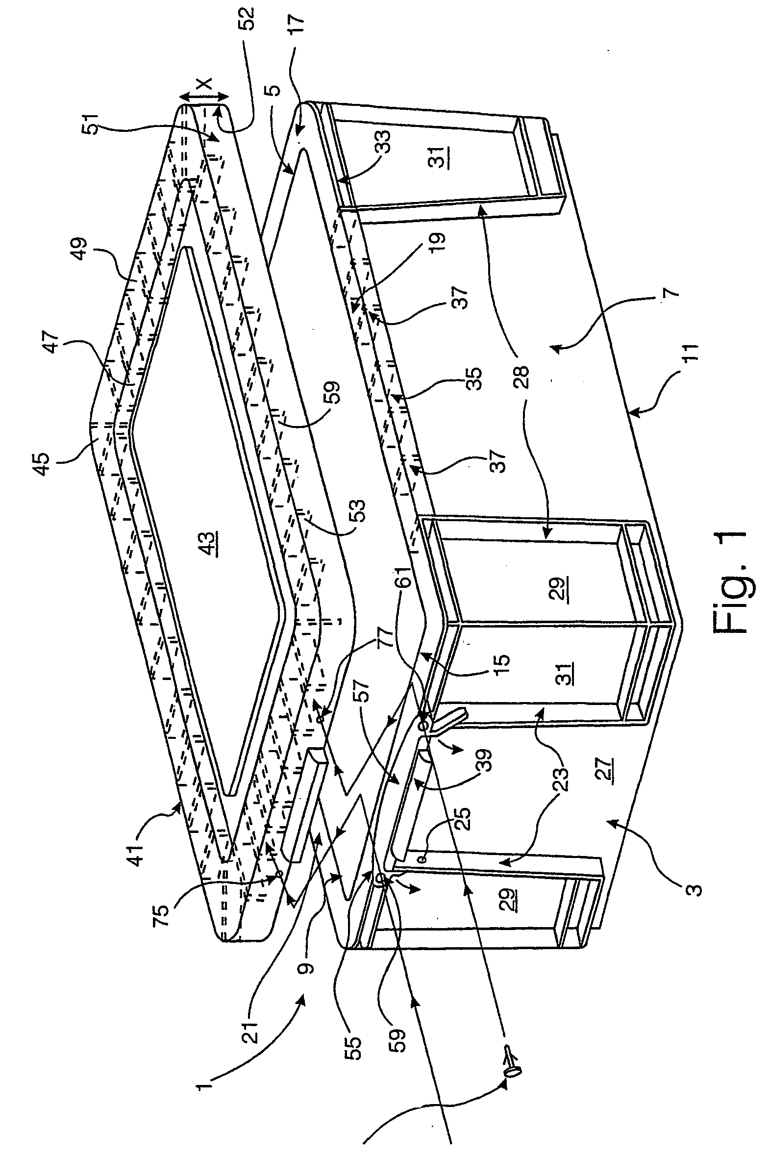 Tamperevident container-lid combination