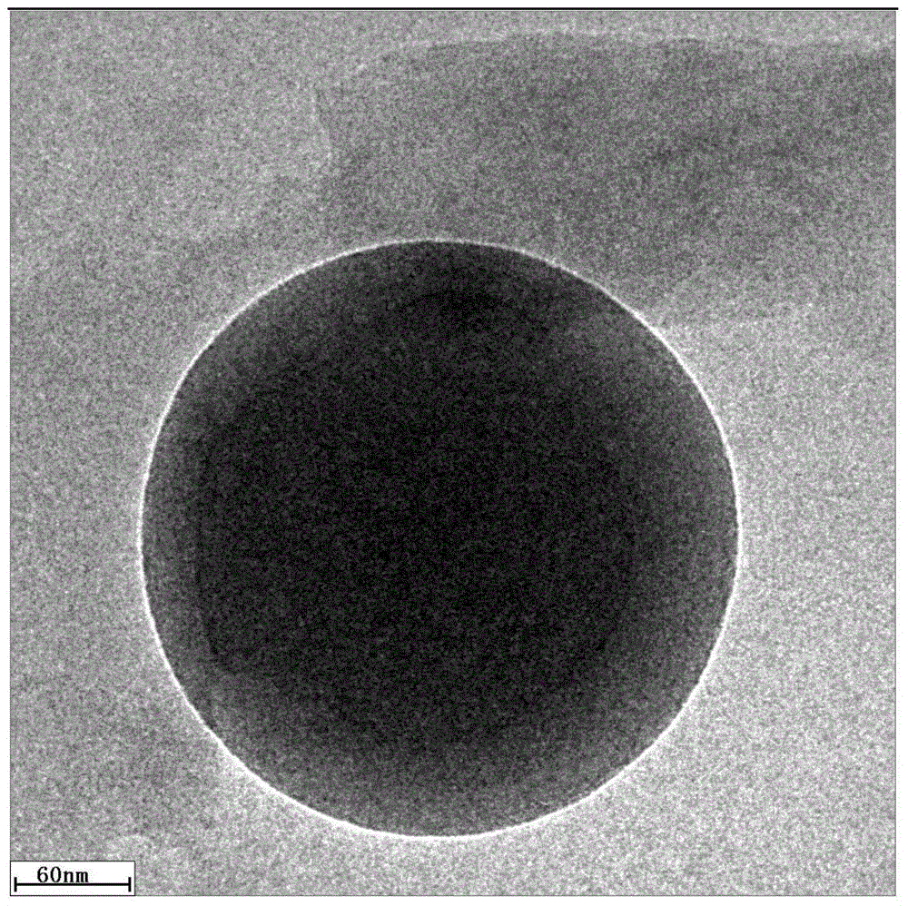 A method for preparing nano-copper/pamps composite microspheres assisted by ultrasound