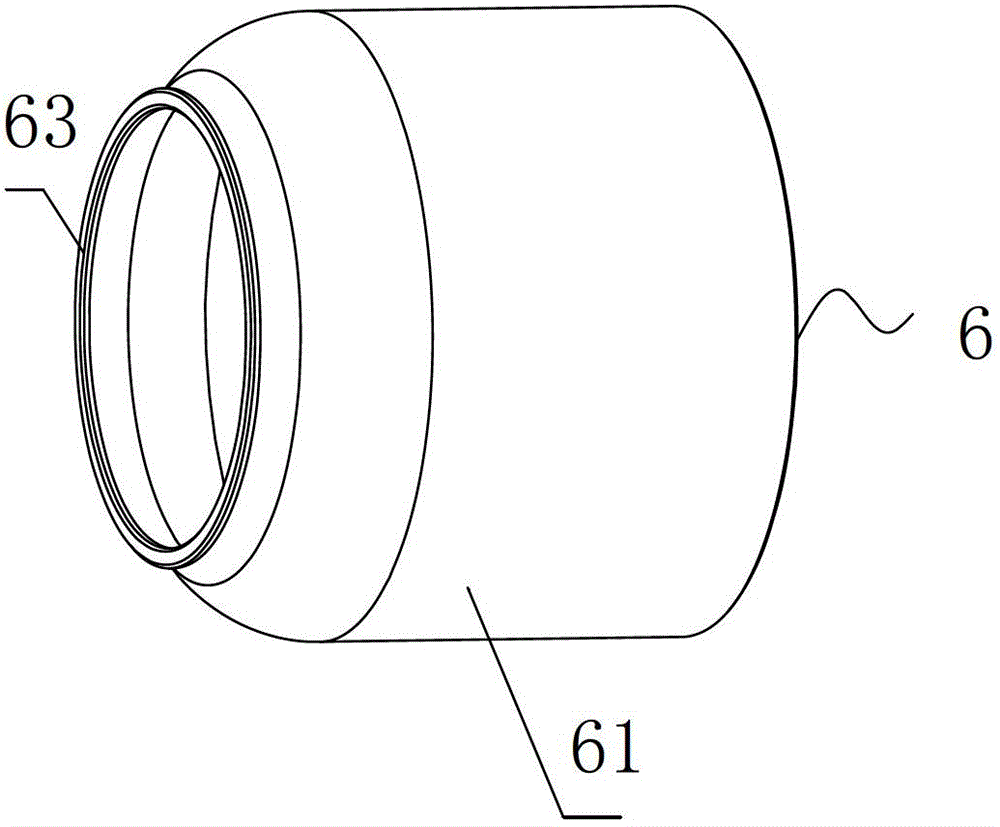 Adjusting-free bearing gap axle