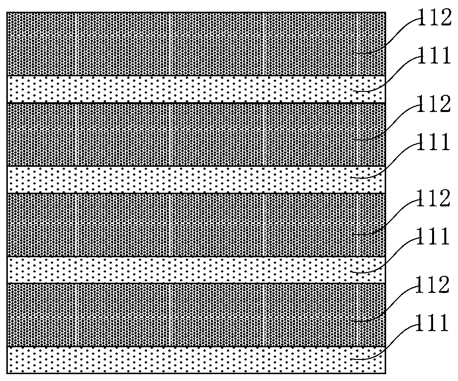 Laminated structure for three-dimensional memory, three-dimensional memory and preparation method thereof