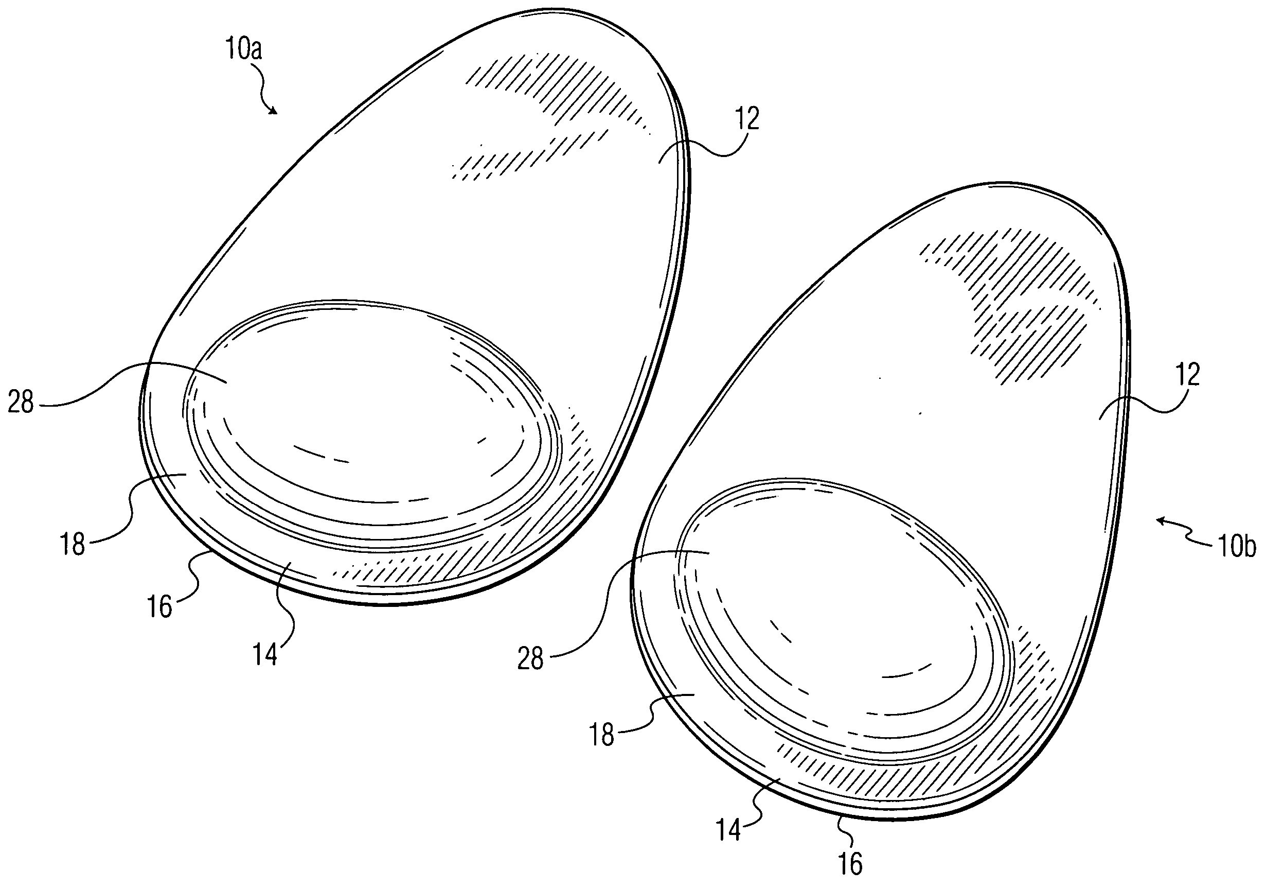 Ball of foot shoe inserts