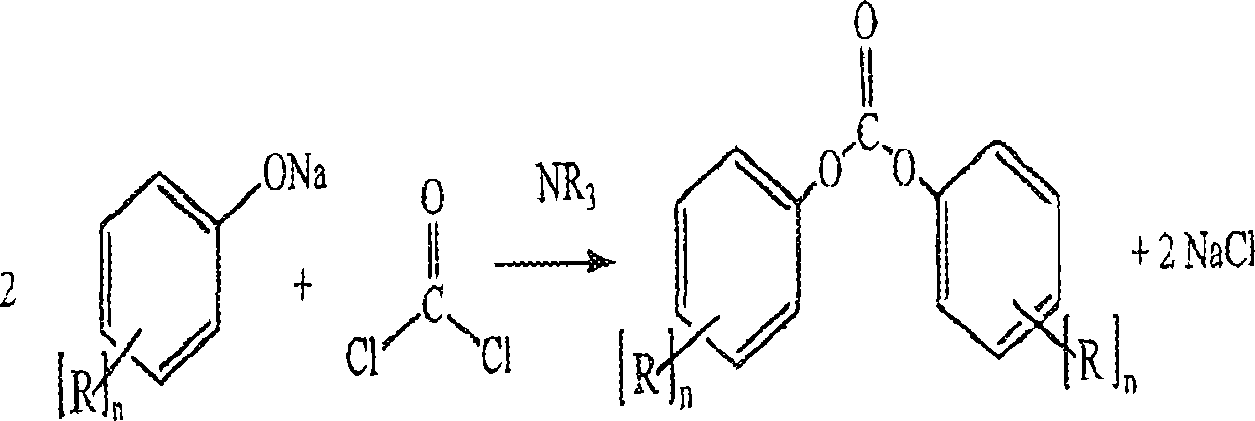 Process for the production of diaryl carbonates and treatment of alkalichloride solutions resulting therefrom