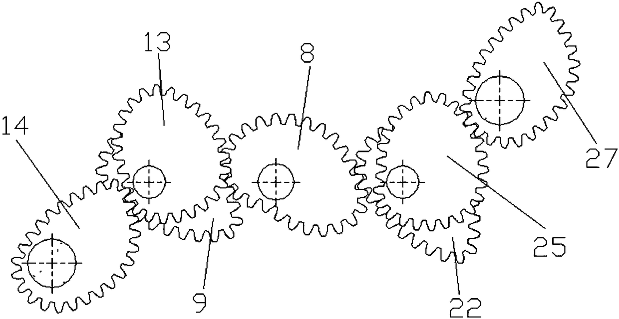 Double planetary frame circular gear - non-circular gear planetary gear system pot seedling transplanting mechanism