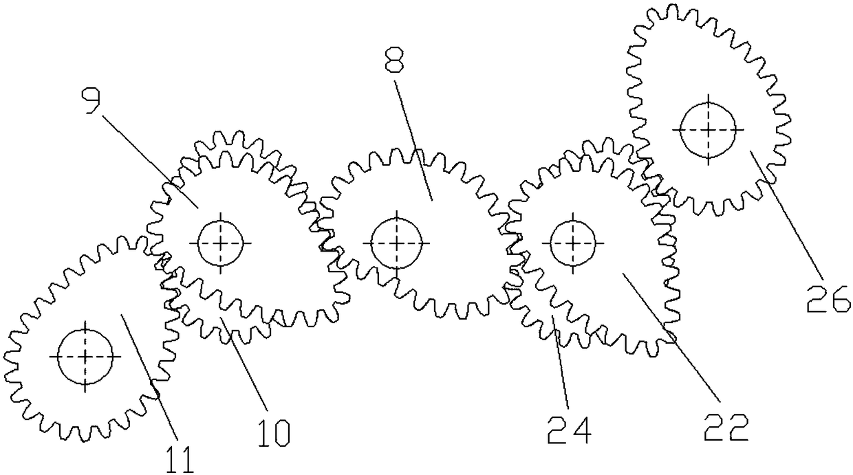 Double planetary frame circular gear - non-circular gear planetary gear system pot seedling transplanting mechanism