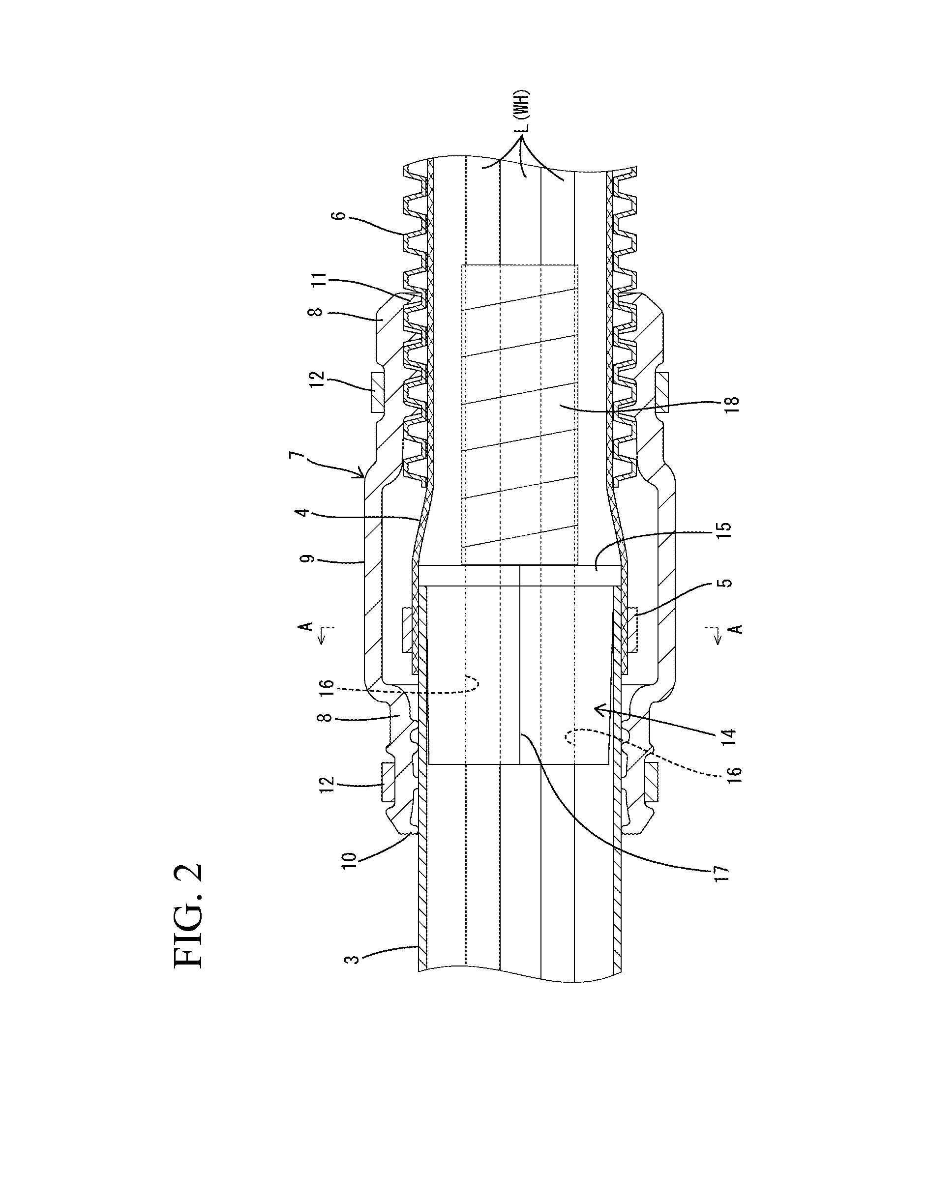 Seal structure for wire harness