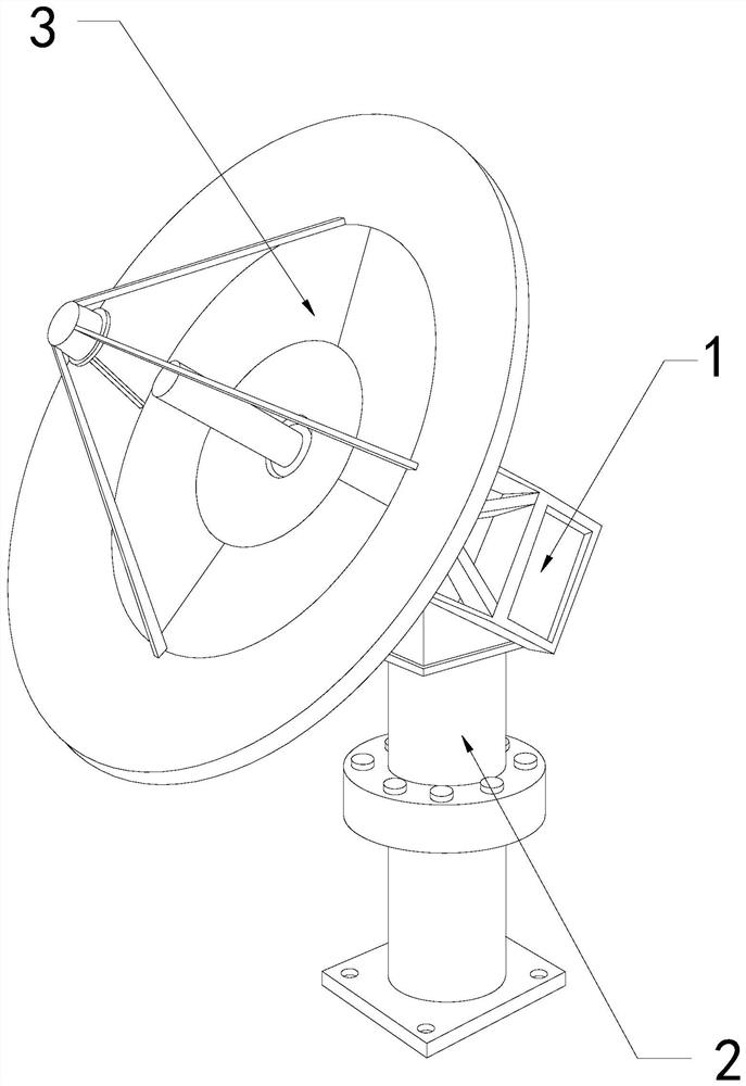 Anti-collision equipment for steering shaft of overhead working truck