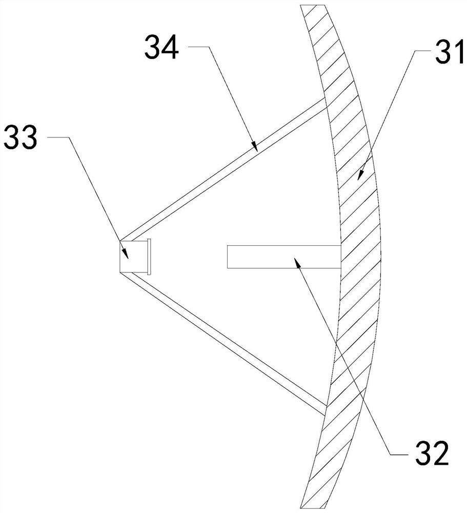 Anti-collision equipment for steering shaft of overhead working truck