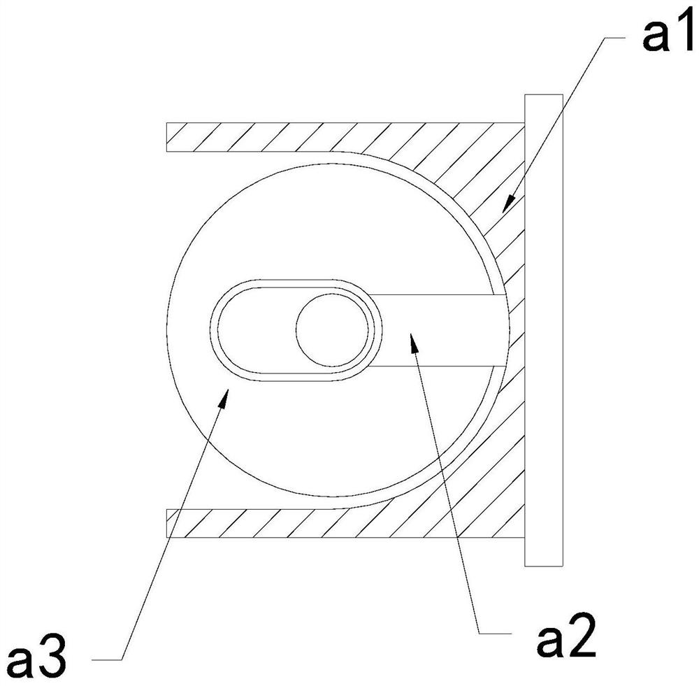 Anti-collision equipment for steering shaft of overhead working truck