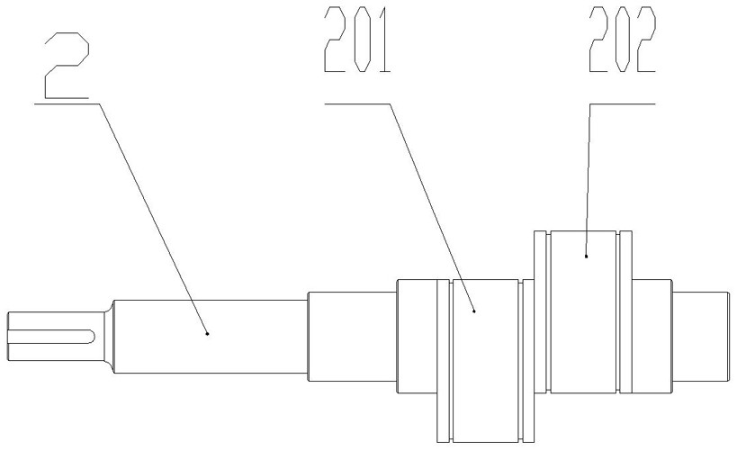 An integrated device for horizontally opposed punching and batch number printing of a roller plate blister packaging machine