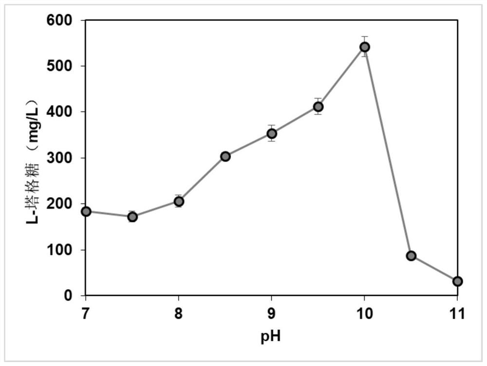 Double-enzyme catalytic system for preparing L-tagatose and application