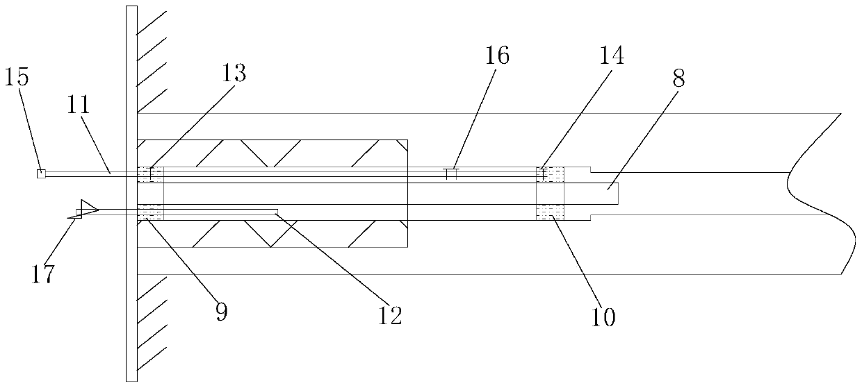 Sealing device for high-gas soft coal seam drilling and sealing method thereof