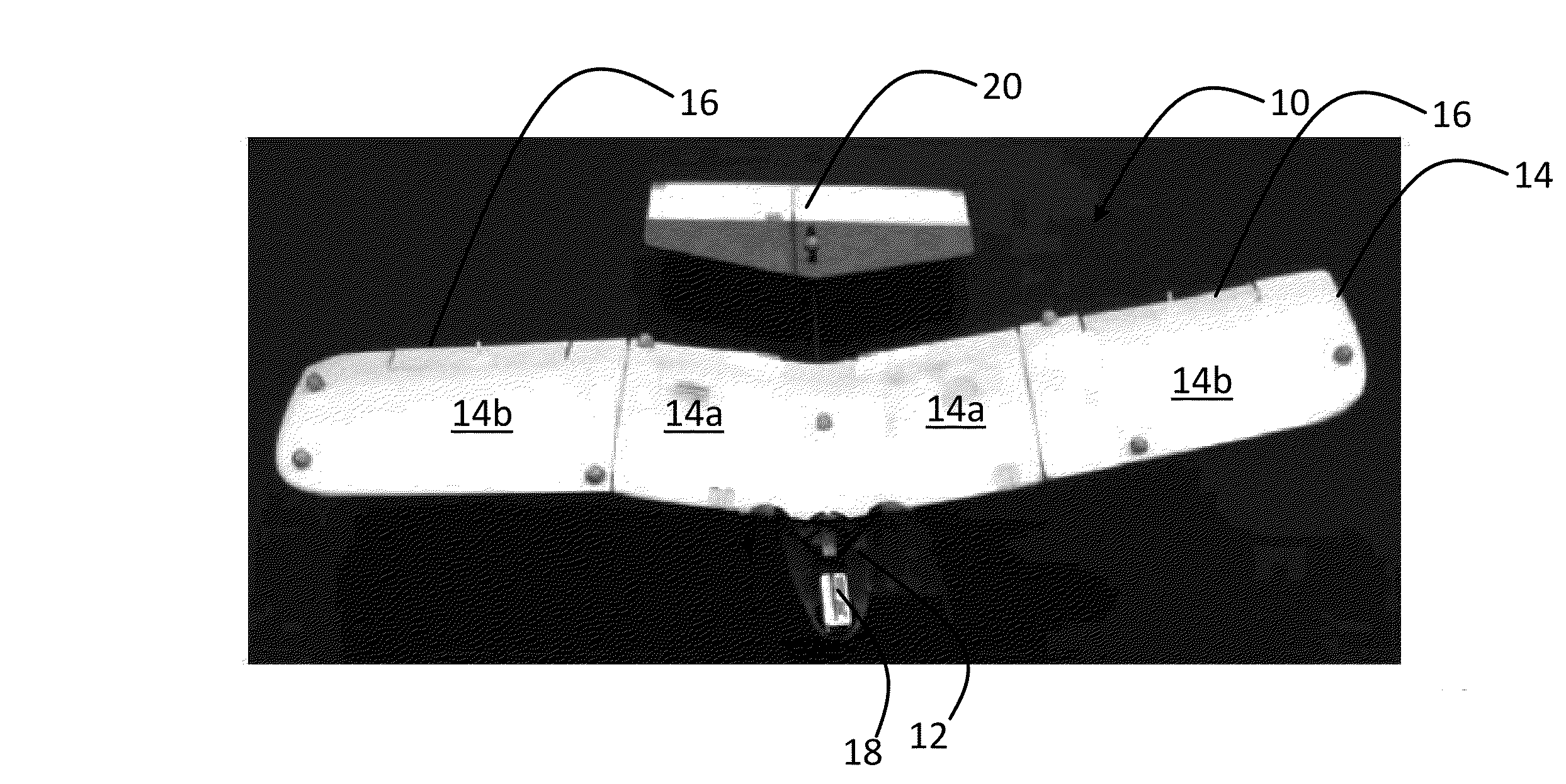 Controlled transitory or sustained gliding flight with dihedral angle and trailing flaps