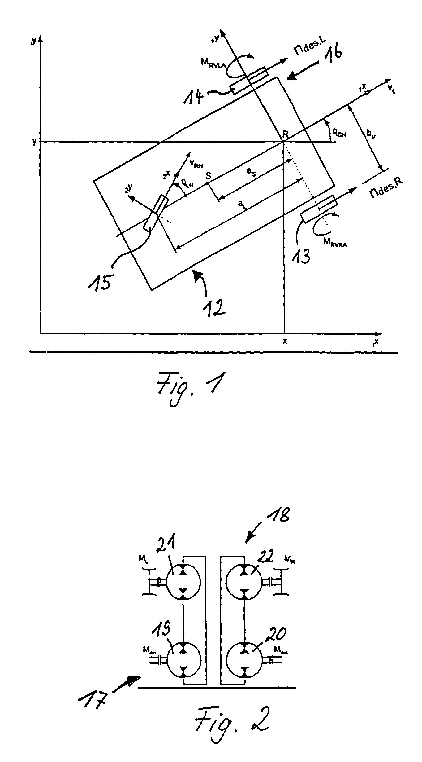 Method and device for controlling a drive system
