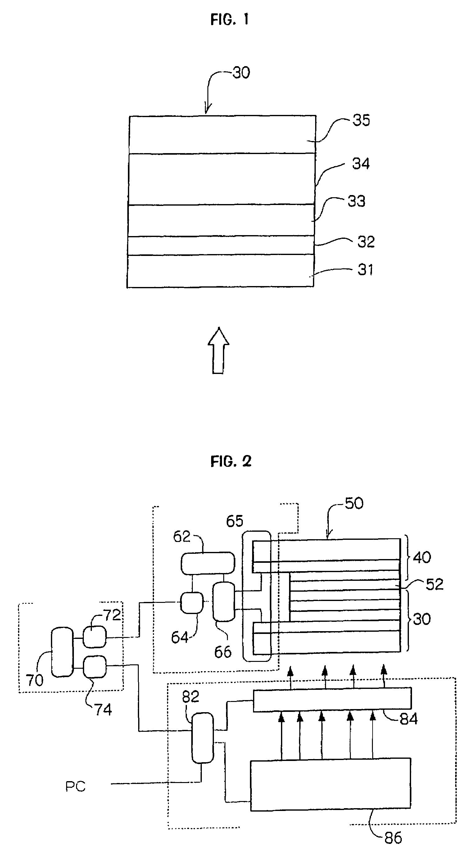 Optical switching element, and device, optically addressed type display medium and display each using the optical switching element
