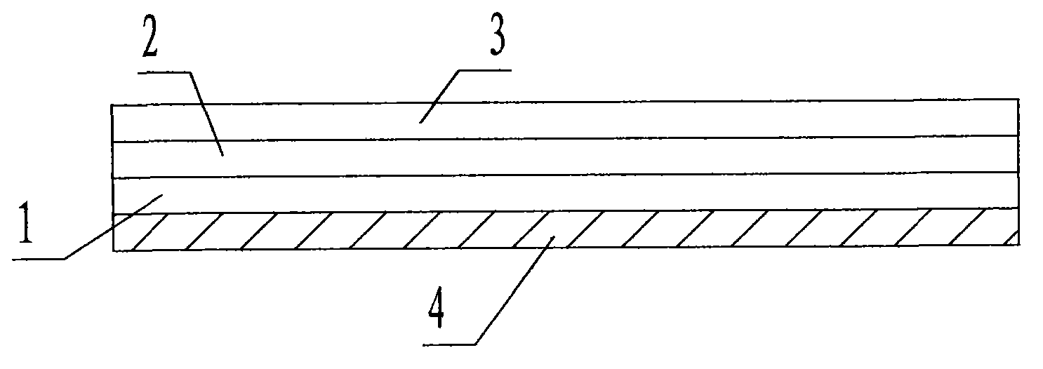 Photovoltaic cell with three layers of antireflective films in composite structures and composite coating method thereof
