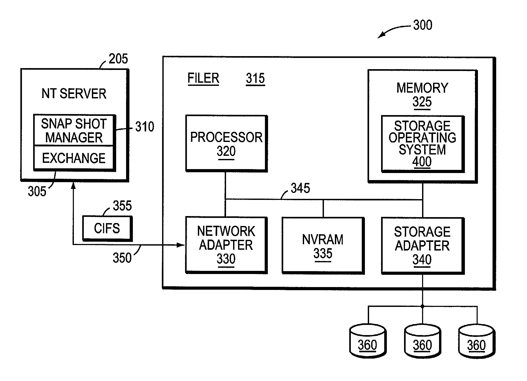 System and method for creating a point-in-time restoration of a database file