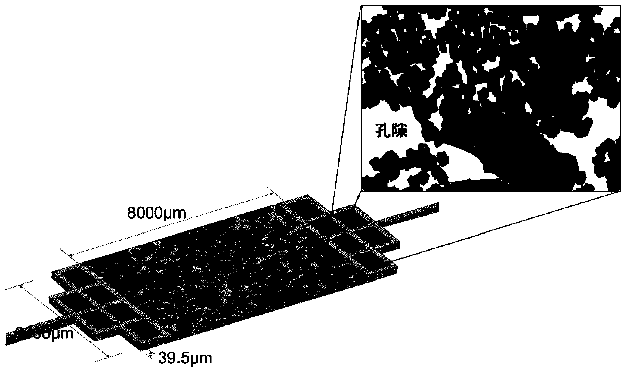 A chip reservoir and its manufacturing method