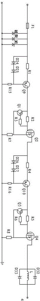 Dual-switching uninterrupted power supply device