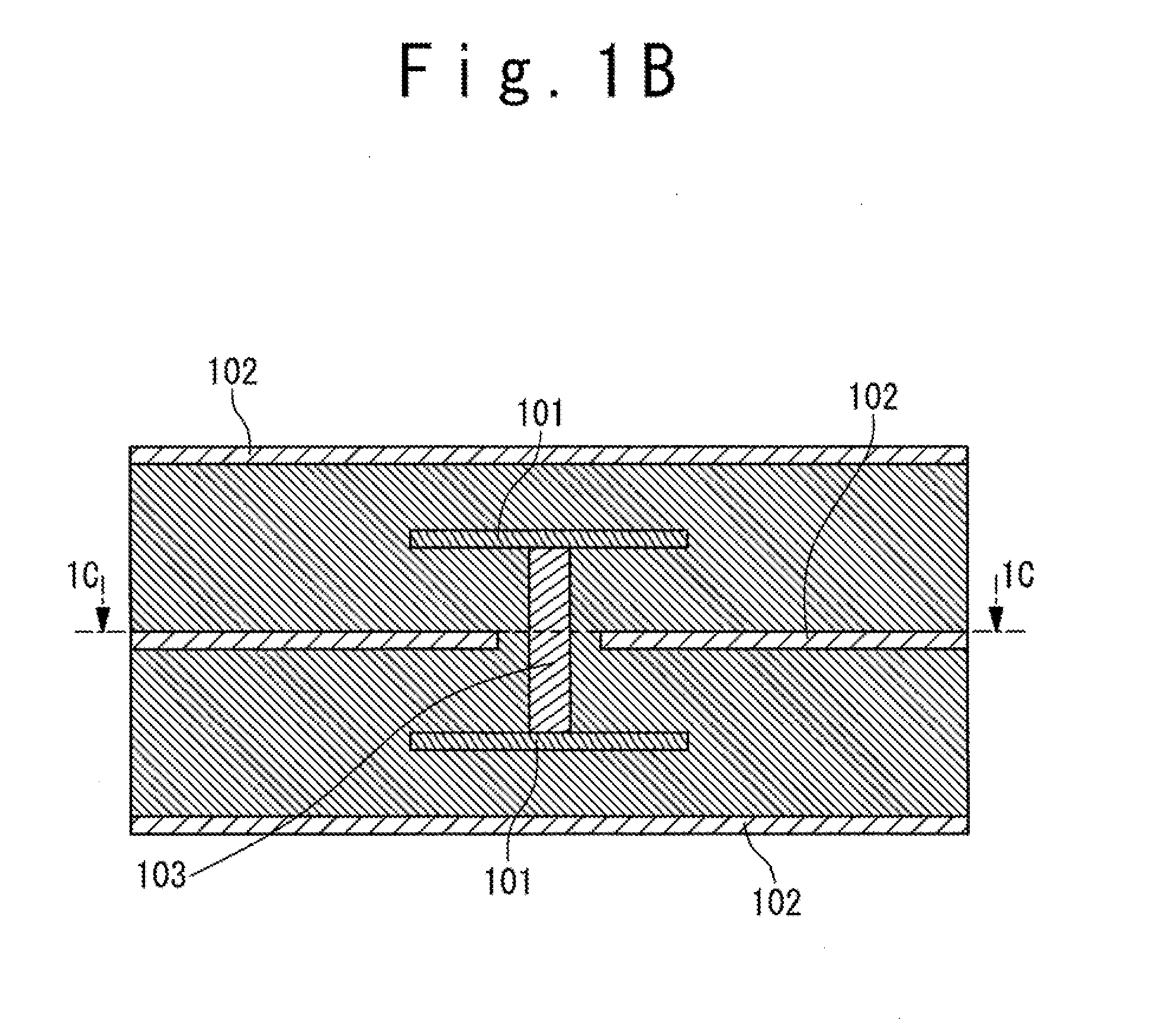 Compact filtering structure