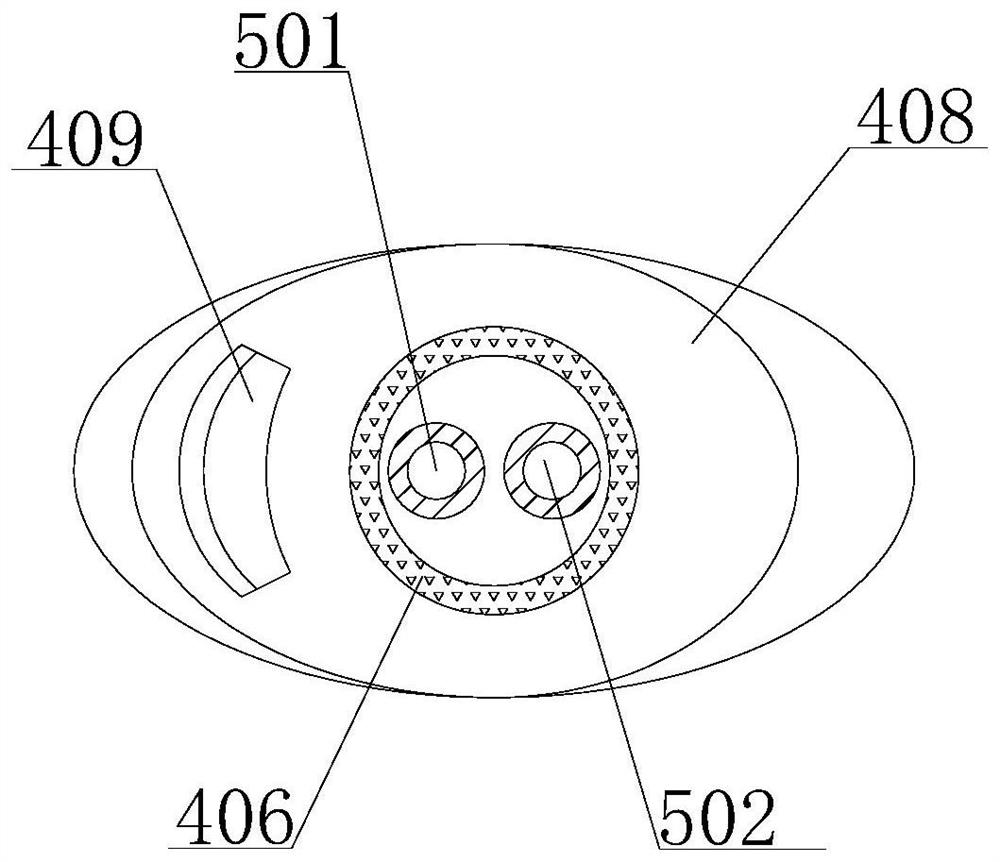 Straw returning centralized incineration device for agricultural machine