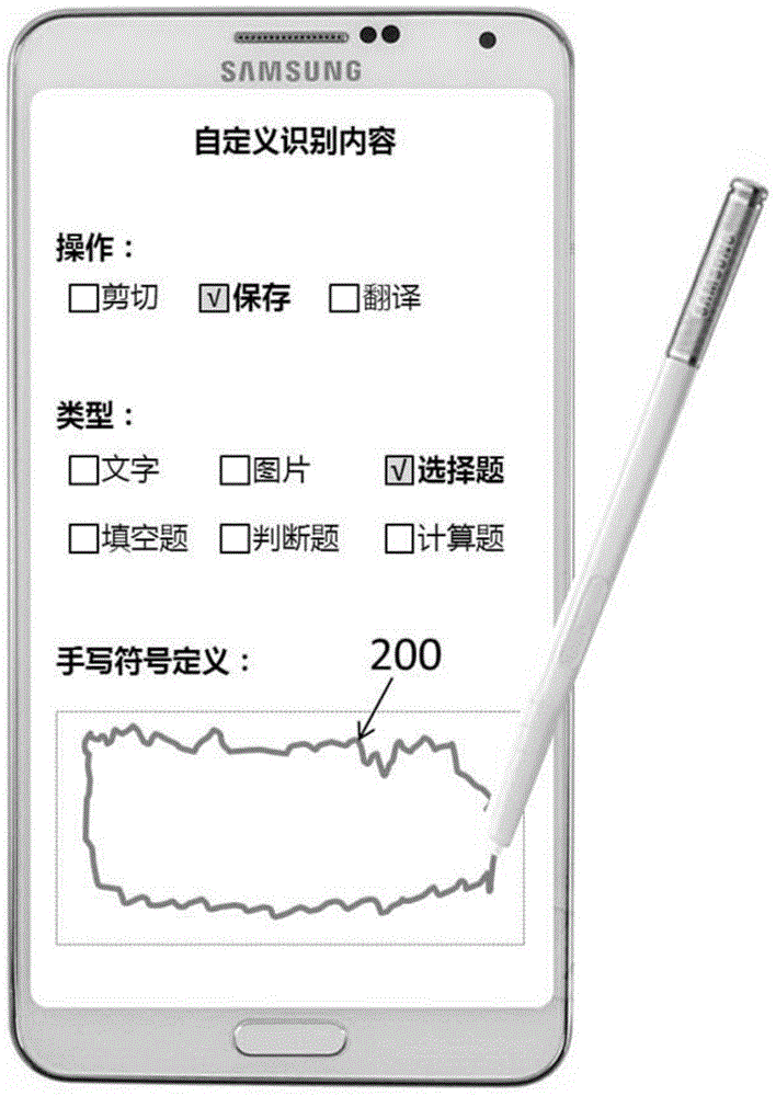Image content recognition device and image content recognition method