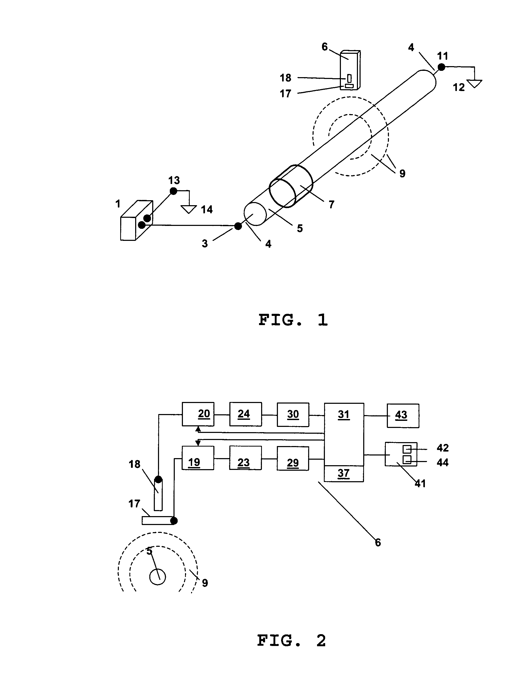 Method and apparatus for the location and indication of cable splices and cable faults