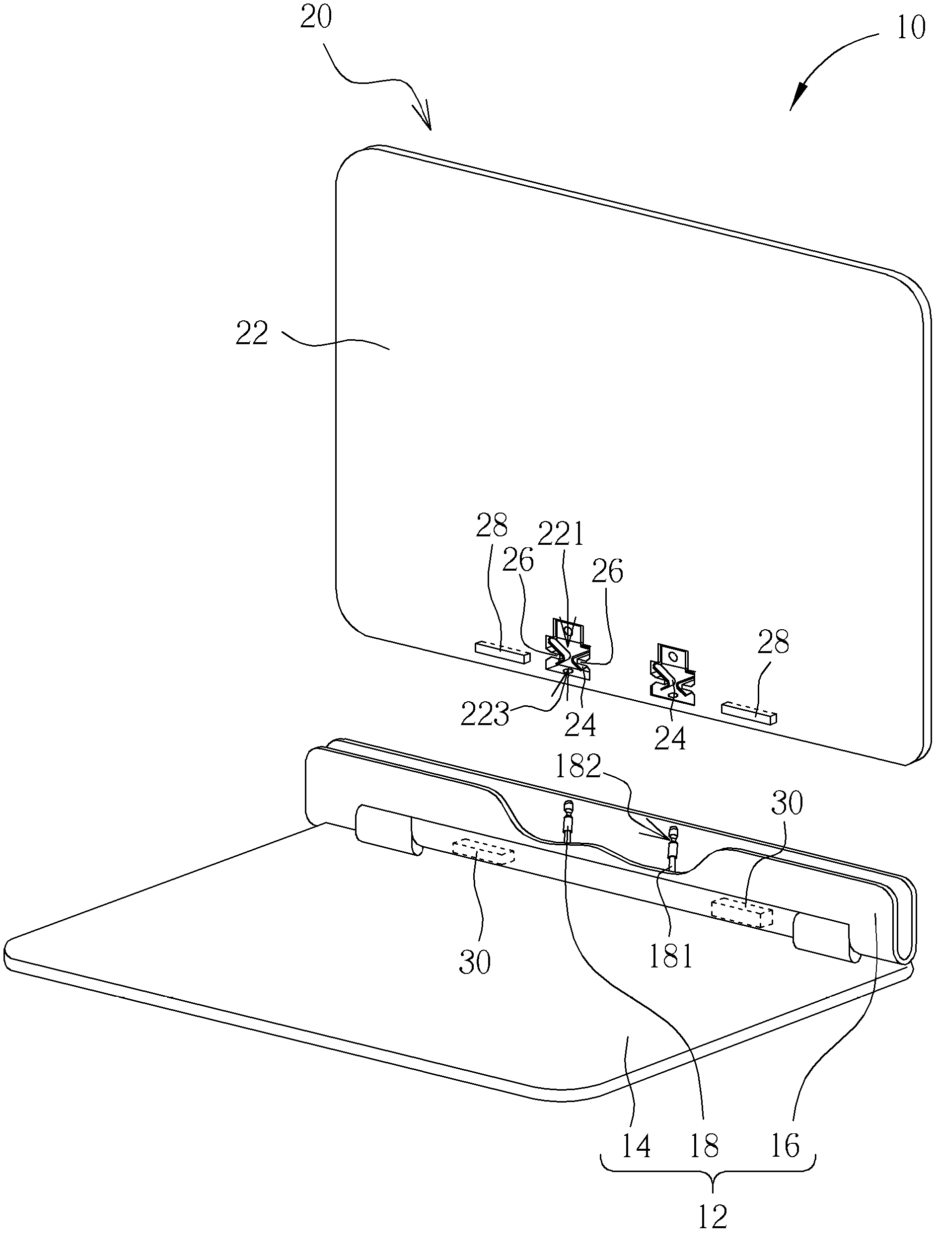 Electronic device and detachable electronic sleeve set thereof