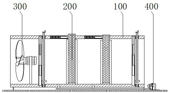 Air filter provided with self-sealing device