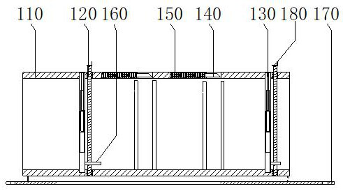 Air filter provided with self-sealing device