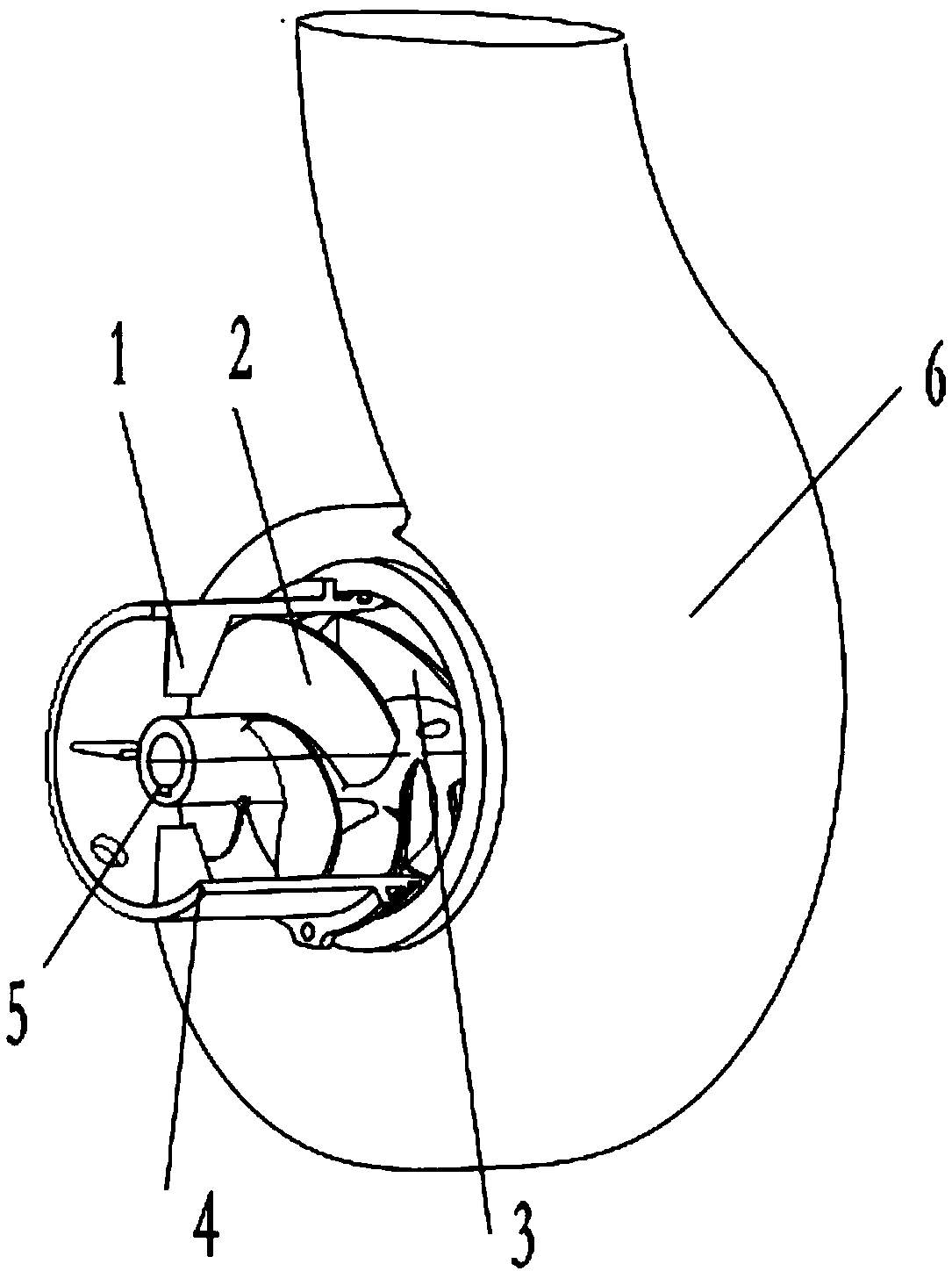 Centrifugal pump for suppressing cavitation surge