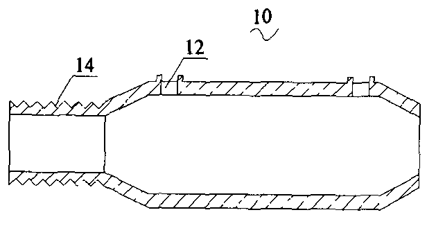 FRP bar connection device, connection method and anchor rod
