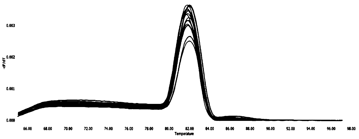 Novel goose astrovirus SYBR Green dye method fluorescent quantitative PCR detection kit