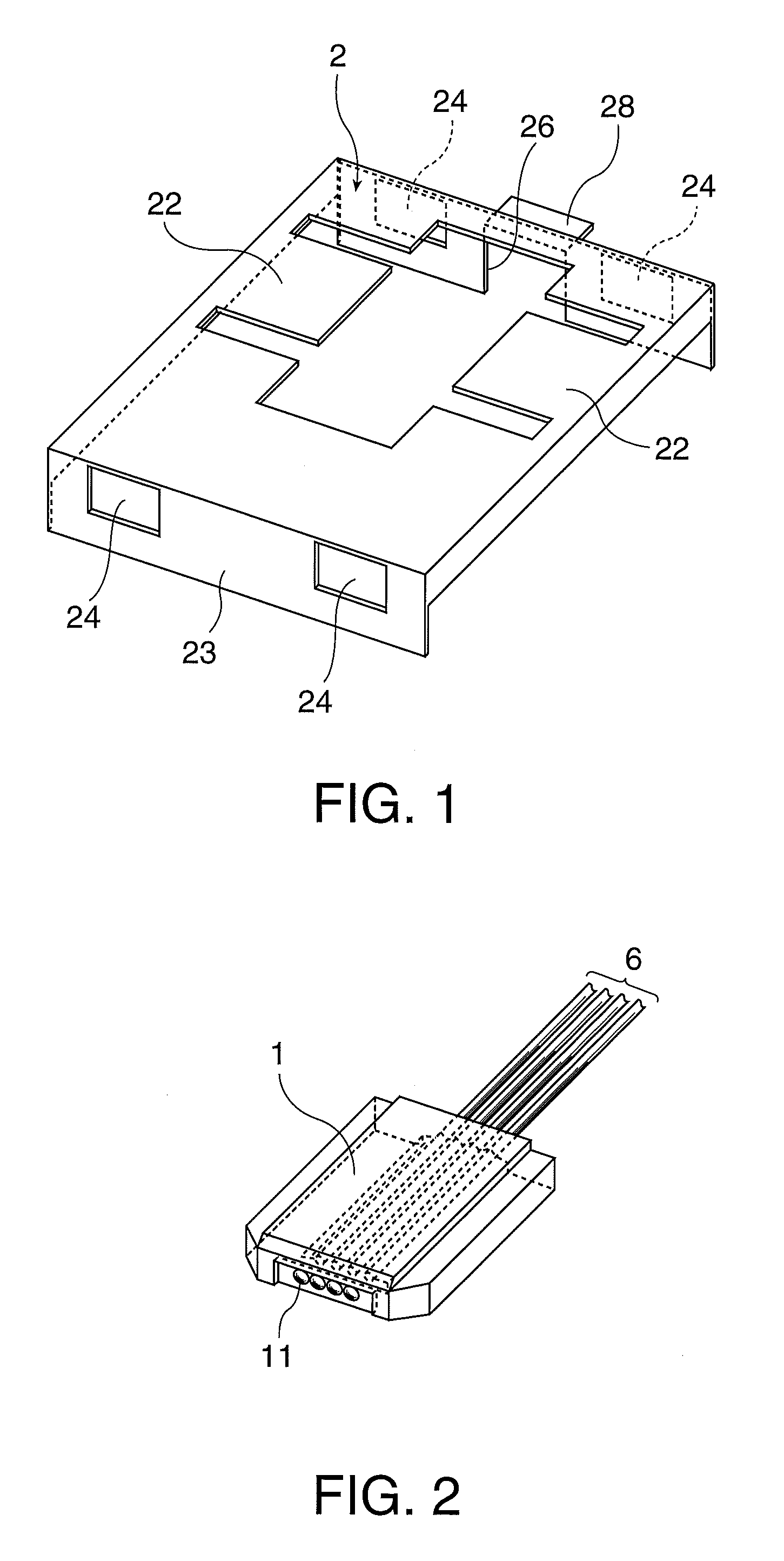 Optical module package and optical module