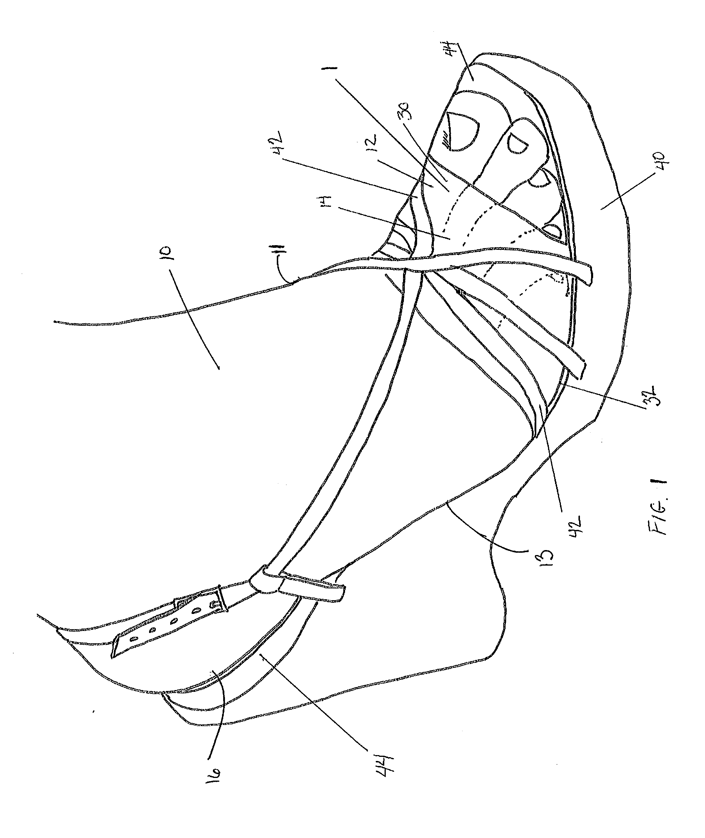Foot Protection Device for Insertion into a Sandal to Minimize Pressure and Irritations on the Top and Front Portions of the Foot