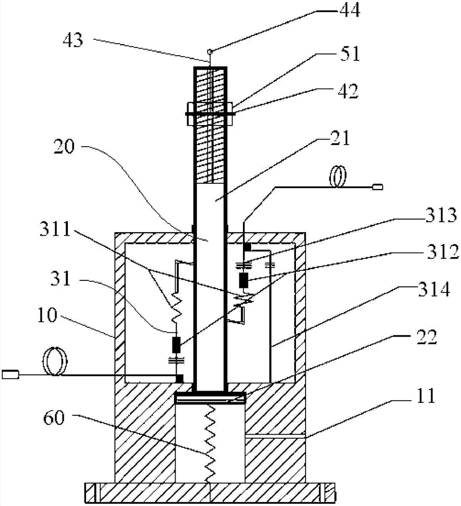 Tunnel monitoring mechanism and sedimentation monitoring method for tunnel