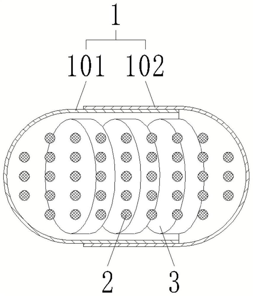 Method for preparing mesalazine enteric-coated sustained-release capsule